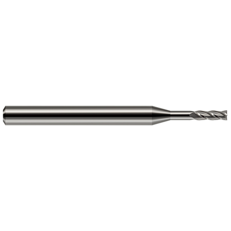 HARVEY TOOL Miniature End Mill - 4 Flute - Square 802493